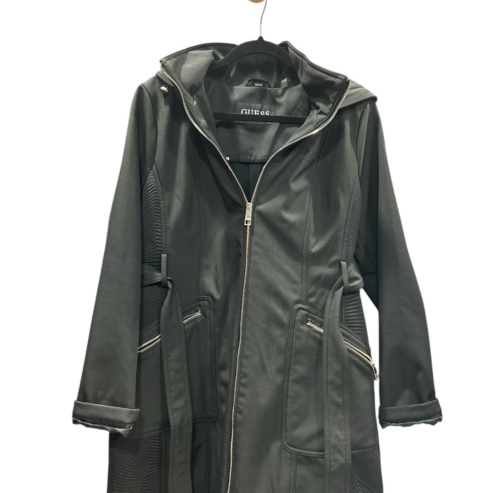 Guess Women's Black Trench Coat